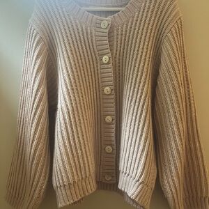 Misha and Puff sweater- light blush color